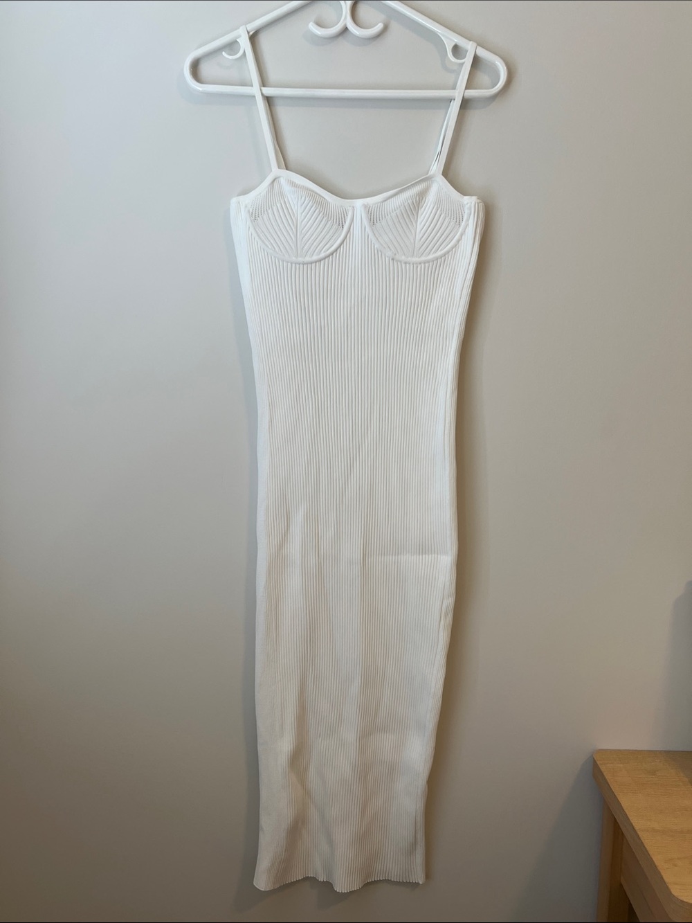 HELMUT LANG Eyelet Bra Dress